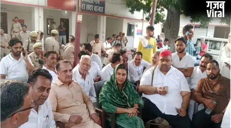 सहारनपुर में समाजवादी पार्टी के नेताओं की रिहाई, इकरा हसन के धरने का प्रभाव