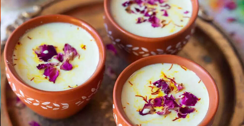 गर्मियों में ठंडाई: सेहत और स्वाद का अद्भुत संगम