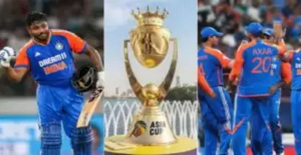 संजू सैमसन की एशिया कप से छुट्टी, कप्तान सूर्या ने नए ओपनर और विकेटकीपर का चयन किया