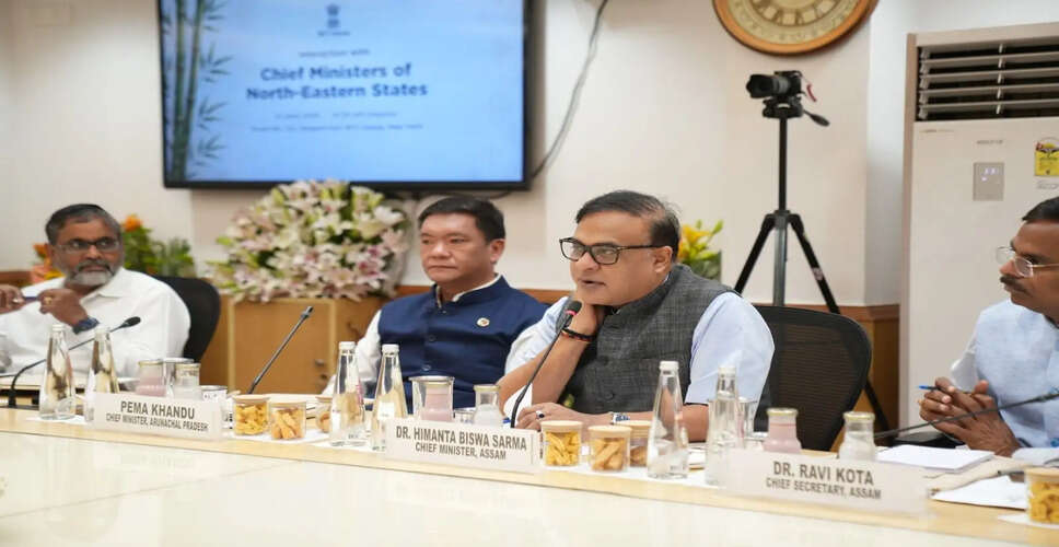 पूर्वोत्तर के विकास के लिए समन्वय की आवश्यकता: हिमंत बिस्वा सरमा
