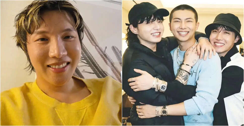 BTS के J-Hope ने ARMY के साथ साझा की दिल छू लेने वाली बातें