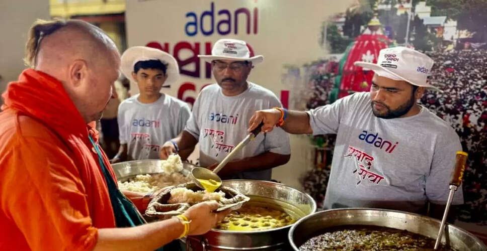 Adani Group's Service Initiative During Rath Yatra in Puri
