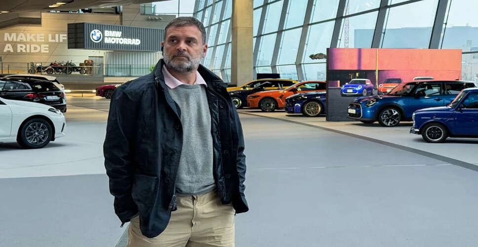 राहुल गांधी ने जर्मनी में मैन्युफैक्चरिंग और इलेक्ट्रिक मोबिलिटी पर जोर दिया