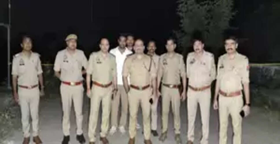 बदमाशों की हुई पुलिस से मुठभेड़, एक गिरफ्तार, दूसरा फरार
