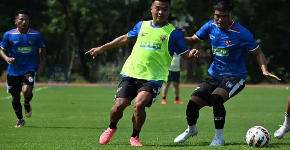 उत्तरपूर्वी यूनाइटेड FC ने दुंड कप के लिए तैयारी शुरू की