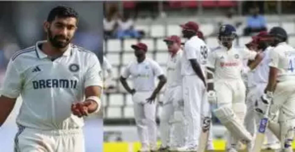 जसप्रीत बुमराह वेस्टइंडीज टेस्ट सीरीज से बाहर, चोट के कारण 2 अन्य खिलाड़ी भी नहीं खेल पाएंगे