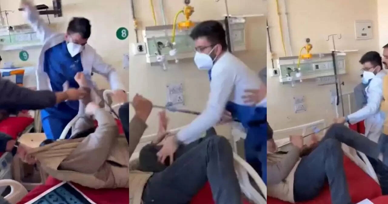 शिमला के IGMC में डॉक्टर की बर्बरता, मरीज पर बरसाए घूंसे