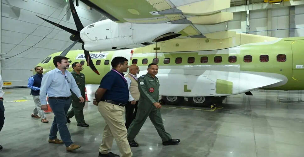 भारत में पहला मेड इन इंडिया C295 मिलिट्री ट्रांसपोर्ट एयरक्राफ्ट तैयार