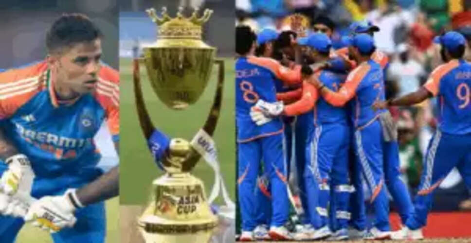 एशिया कप 2025 के लिए हार्दिक पांड्या को मिल सकती है कप्तानी