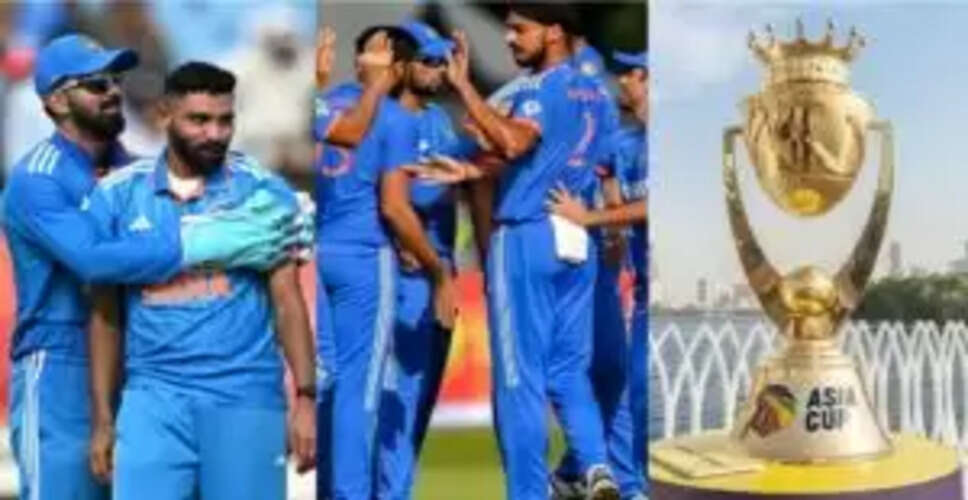 एशिया कप से पहले टीम इंडिया में बड़ा बदलाव, सिराज और राहुल की एंट्री