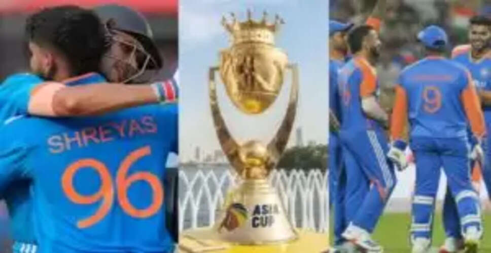 एशिया कप 2025 के लिए टीम इंडिया की घोषणा, गिल, अय्यर और सिराज की वापसी