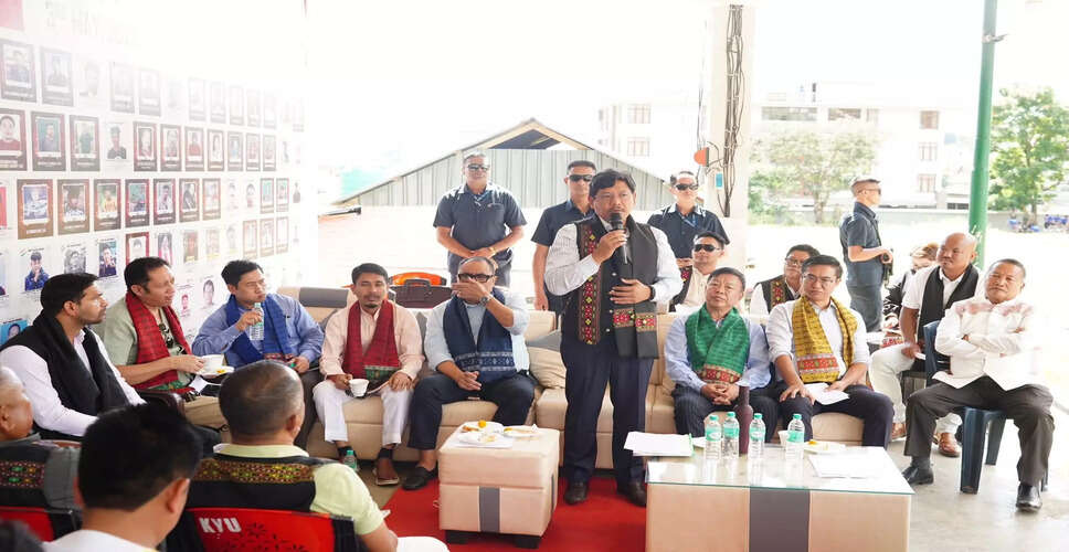 मेघालय के मुख्यमंत्री ने मणिपुर में अलग प्रशासन के खिलाफ अपनी स्थिति स्पष्ट की