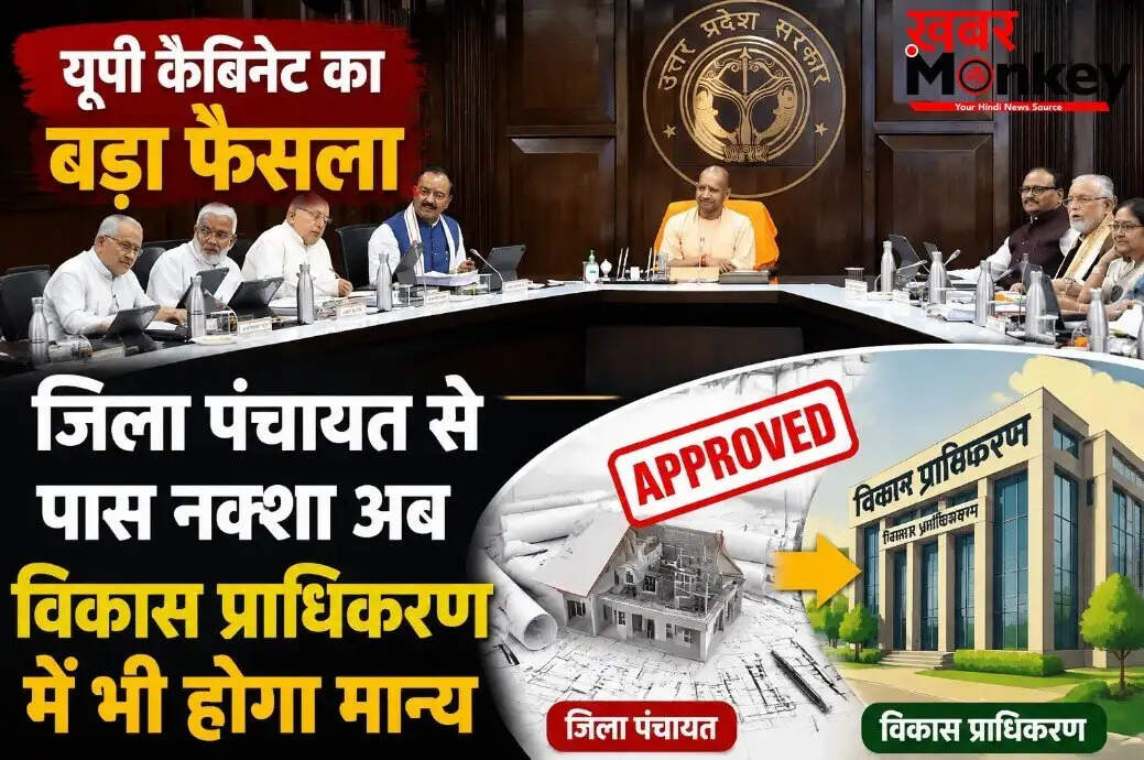 उत्तर प्रदेश में भवन स्वामियों के लिए राहत: जिला पंचायत से पास नक्शे अब मान्य