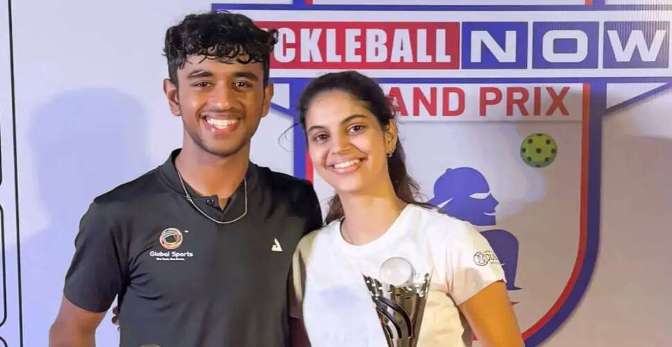 स्टेव्या भसीन और पर्ल अमलसादिवाला ने मिक्स्ड डबल्स में जीती चैंपियनशिप