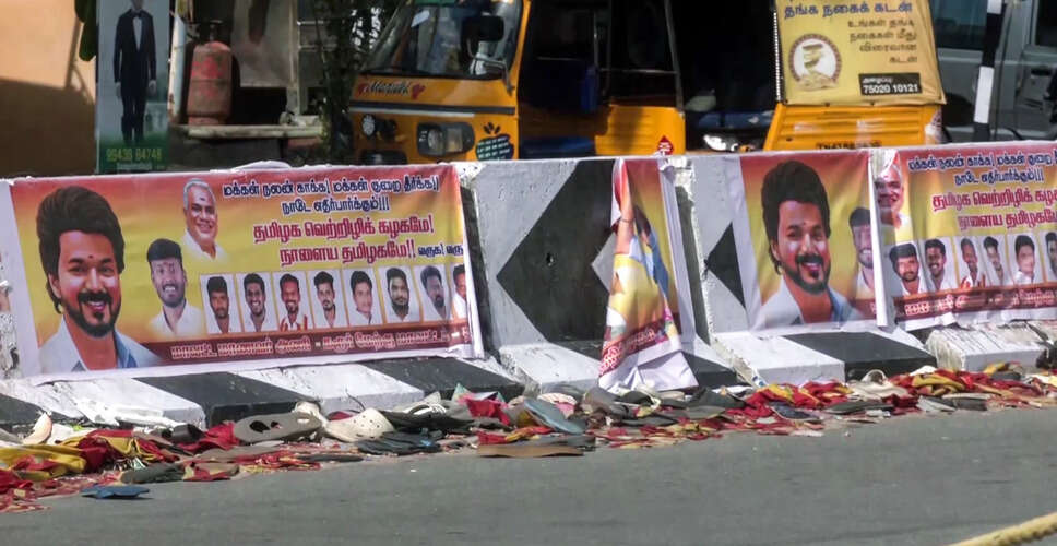 तमिलनाडु में विजय की रैली में भगदड़ पर भाजपा नेता की तीखी प्रतिक्रिया
