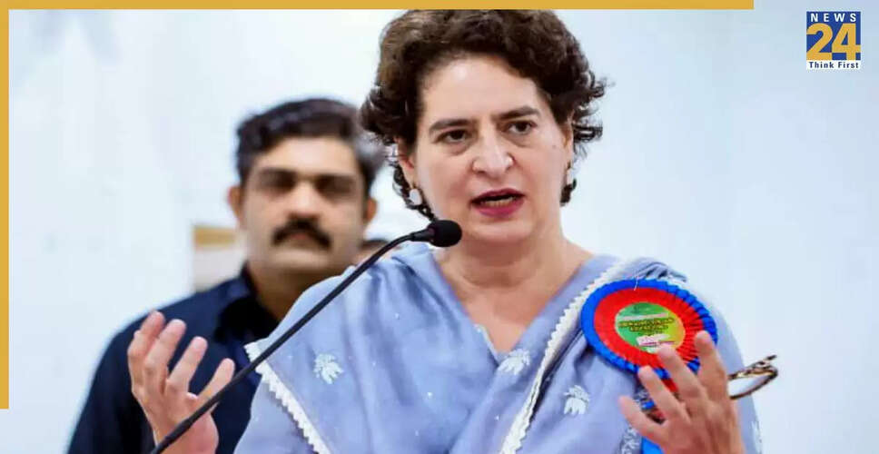 प्रियंका गांधी ने मोदी सरकार की नीति पर उठाए सवाल, कहा- यह शर्मनाक है
