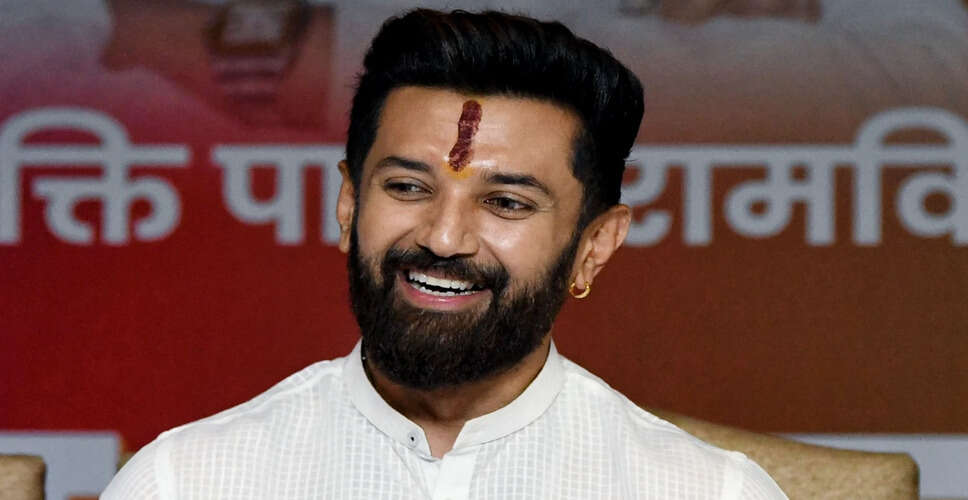 चिराग पासवान ने प्रशांत किशोर की भूमिका की सराहना की, बिहार की राजनीति में बदलाव की उम्मीद