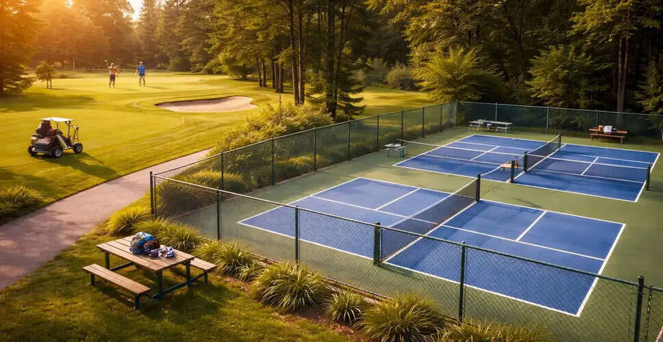 पूर्व गोल्फर ने पिकलबॉल में पाया नया जुनून
