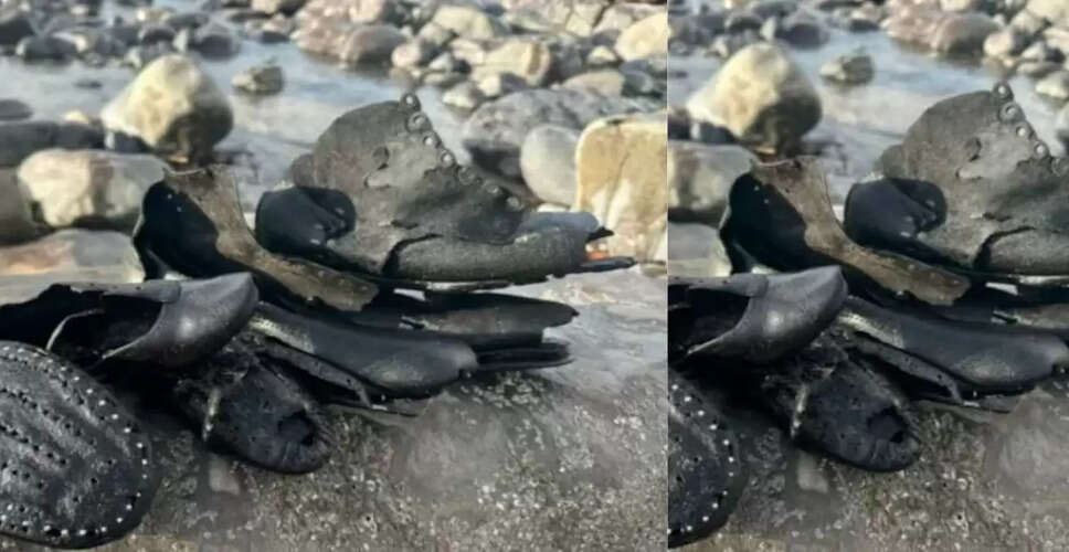 वेल्स के समुद्र तट पर मिले 150 साल पुराने जूते, रहस्य में लिपटी कहानी