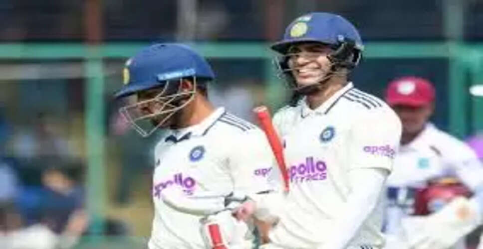 भारत ने वेस्टइंडीज के खिलाफ टेस्ट में बनाया नया रिकॉर्ड, 518 रन का स्कोर