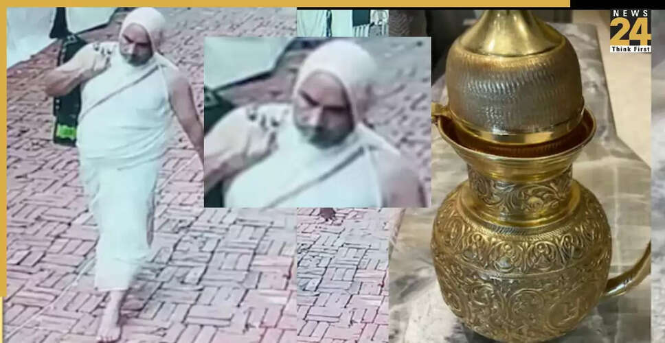 दिल्ली में एक करोड़ रुपये का सोने और हीरे जड़े कलश चोरी, आरोपी गिरफ्तार