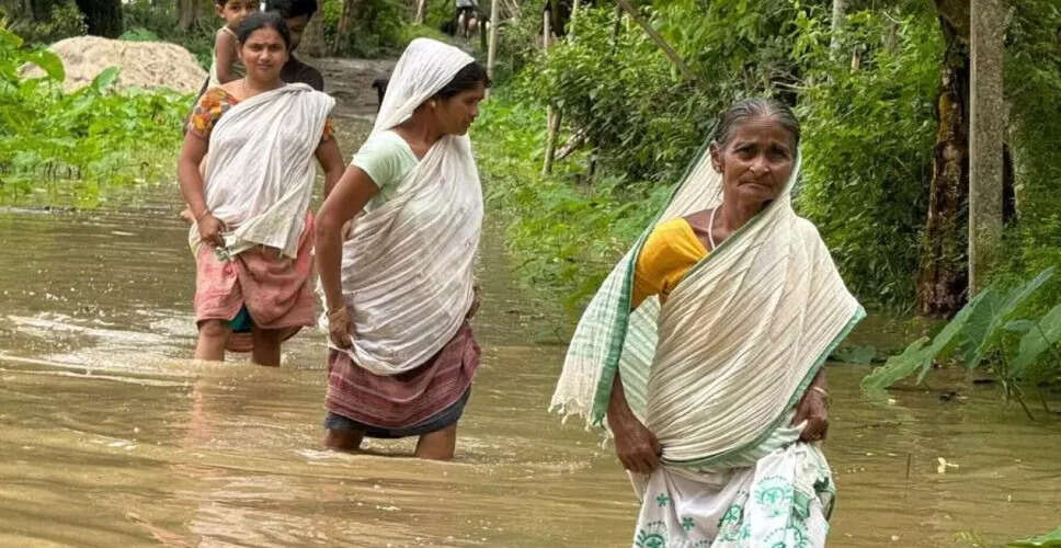 असम में बाढ़ और भूस्खलन राहत के लिए 375.60 करोड़ रुपये की वित्तीय सहायता