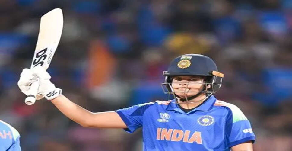 शफाली वर्मा को ICC के नवंबर के सर्वश्रेष्ठ खिलाड़ी के लिए नामांकित किया गया