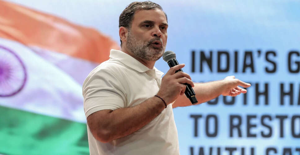 राहुल गांधी ने हरियाणा चुनावों में मतदाता धोखाधड़ी के आरोप लगाए