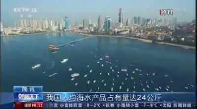 चीन का प्रति व्यक्ति समुद्री जल उत्पाद 24 किलो तक पहुंच गया