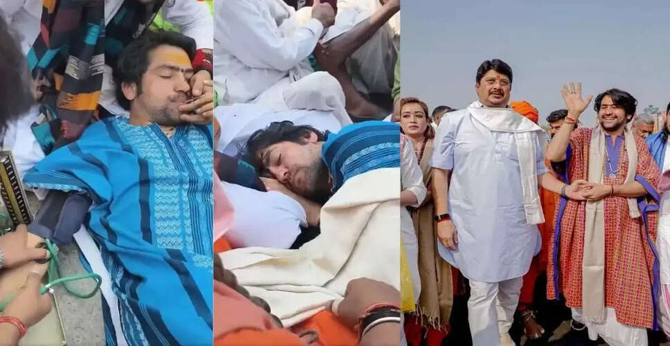 धीरेंद्र कृष्ण शास्त्री की पदयात्रा में स्वास्थ्य संकट, फिर भी जारी है संघर्ष