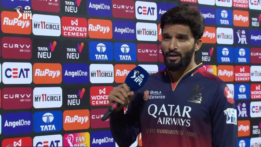 आरसीबी की शानदार जीत: रजत पाटीदार ने गेंदबाजों को दिया श्रेय