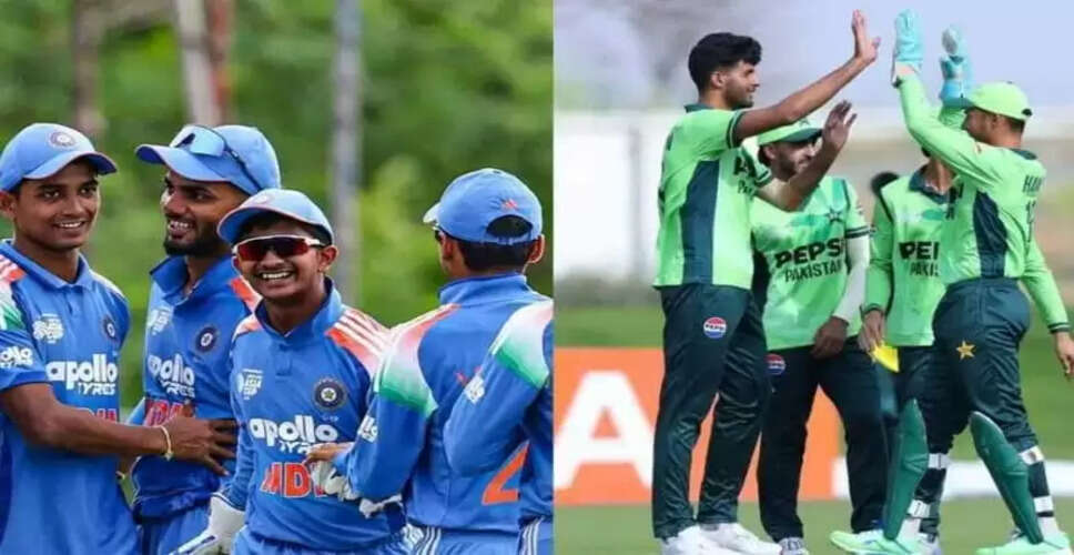 अंडर-19 एशिया कप 2025: भारत और पाकिस्तान के बीच फाइनल मुकाबला