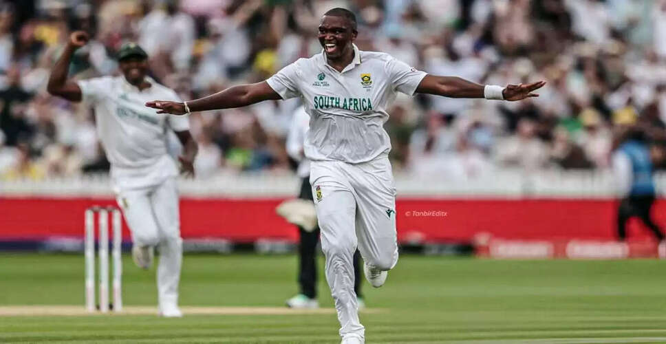 Lungi Ngidi का आत्मविश्वास: दक्षिण अफ्रीका की वापसी की उम्मीद