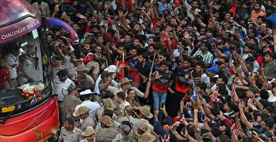 RCB की पहली IPL जीत के बाद भयानक भगदड़, 11 की मौत