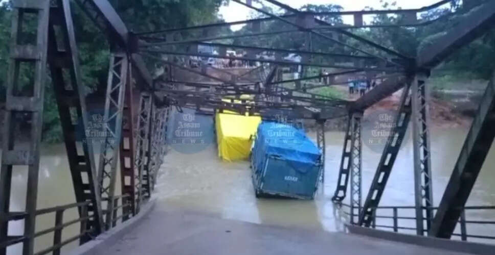 सिलचर में भंगरपर पुल के ढहने के बाद प्रशासन की कार्रवाई