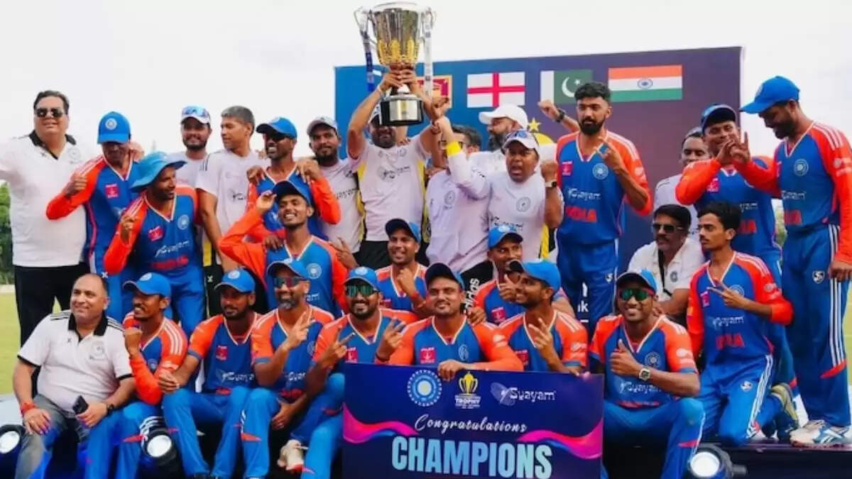 भारत की मिश्रित दिव्यांग टीम का इंग्लैंड टी20 श्रृंखला के लिए ऐलान