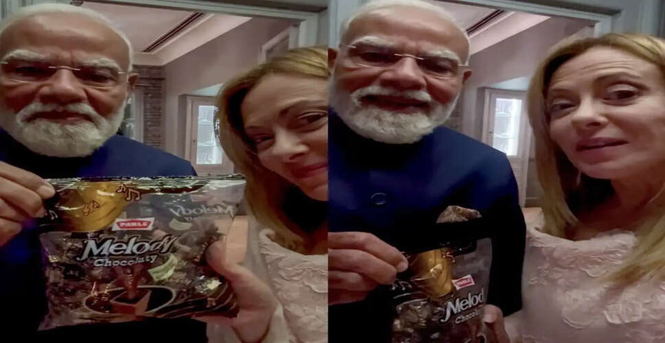 प्रधानमंत्री मोदी की रोम यात्रा से मेलोडी टॉफियों की मांग में उछाल