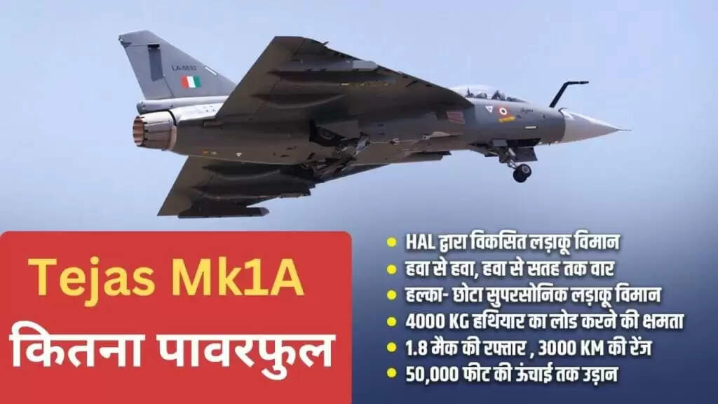 Tejas Mk1A: भारत का नया हल्का लड़ाकू विमान