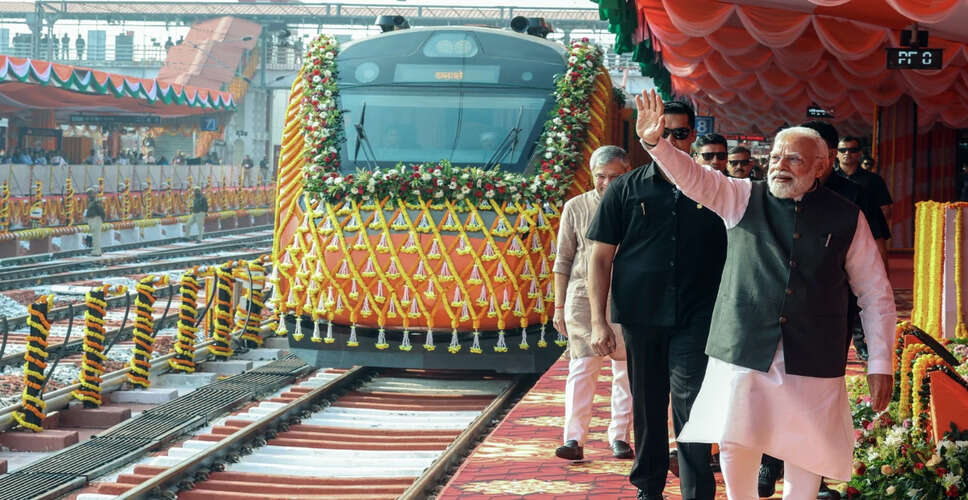राजस्थान में वंदे भारत ट्रेन के लिए नई रखरखाव सुविधा का निर्माण