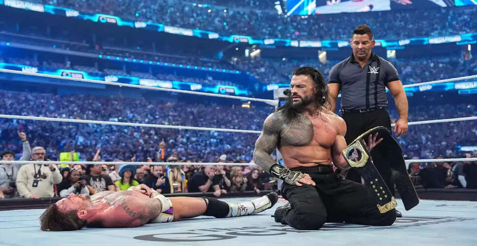 WWE Raw का नया एपिसोड: रोमांचक मुकाबले और चैंपियनशिप की बातें