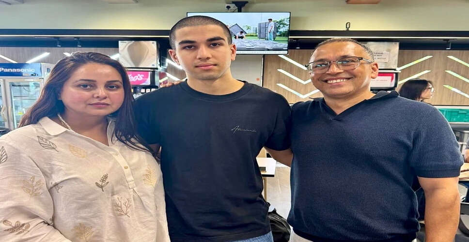 लालू यादव के नाती आदित्य ने सिंगापुर में शुरू किया सैन्य प्रशिक्षण