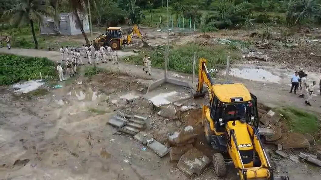 बिस्वनाथ में सरकारी चरागाह से अतिक्रमण हटाने की प्रक्रिया शुरू