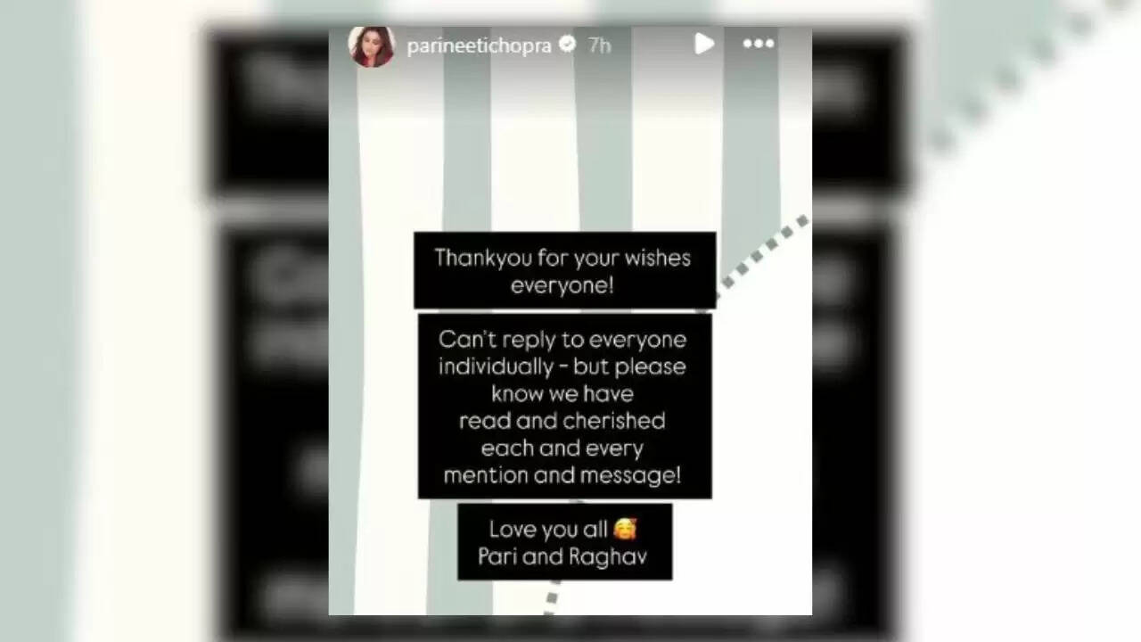 परिणीति चोपड़ा और राघव चड्ढा बने माता-पिता, बेटे के जन्म पर खुशी का माहौल