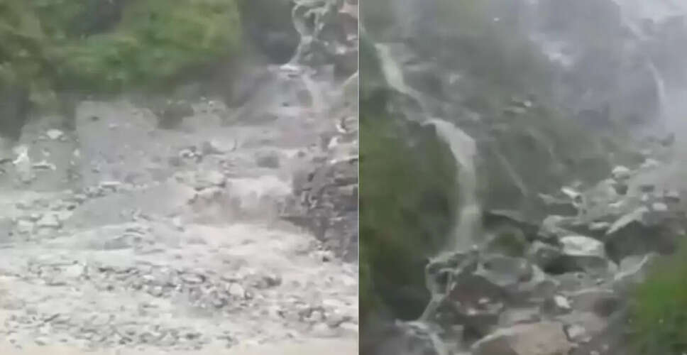 उत्तराखंड में बादल फटने की घटना: चार लोगों की मौत, राहत कार्य जारी