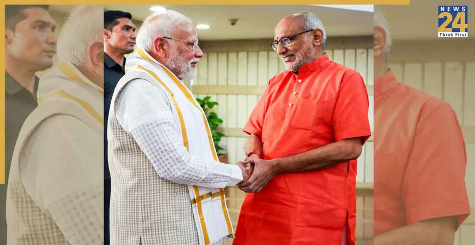 CP Radhakrishnan बने भारत के नए उपराष्ट्रपति, पीएम मोदी ने दी बधाई