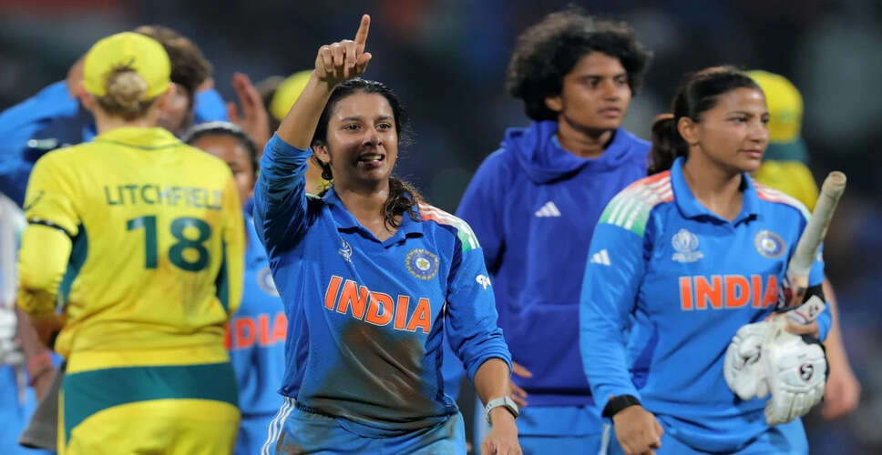 जेमिमा रोड्रिग्स की प्रेरणादायक कहानी: विश्व कप में भारत की जीत का सफर