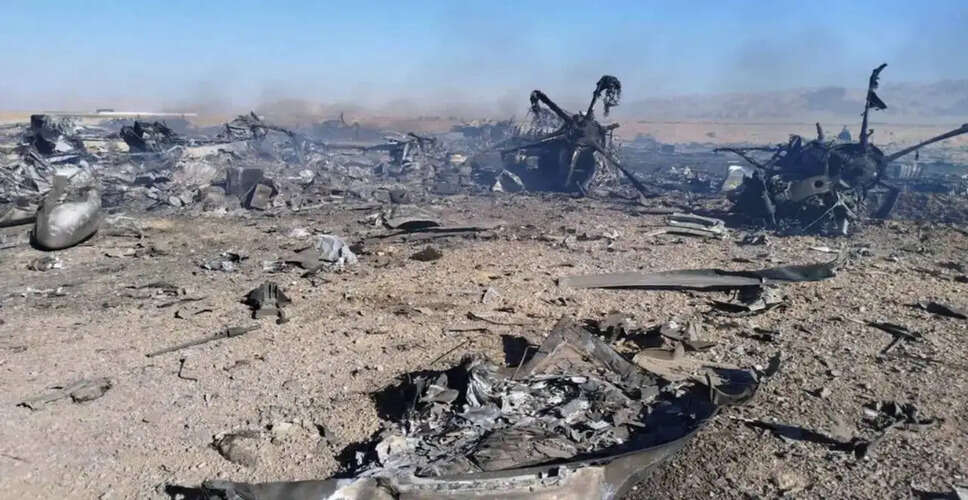 ईरान में अमेरिकी सैन्य विमान के मलबे की तस्वीरें और बचाव अभियान की कहानी