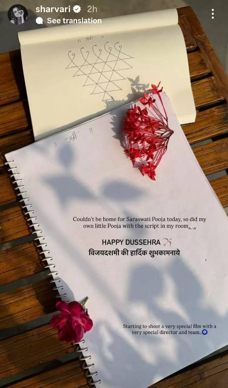 शरवरी वाघ की नई फिल्म 'अल्फा' की शूटिंग शुरू, इम्तियाज अली के साथ नया प्रोजेक्ट