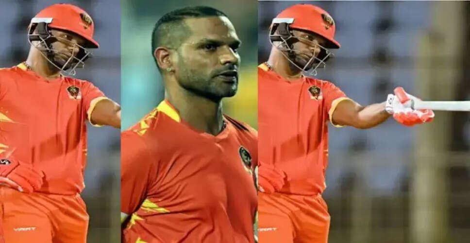 शिखर धवन का धमाकेदार प्रदर्शन, इंटरकॉन्टिनेंटल चैंपियनशिप में मचाई धूम