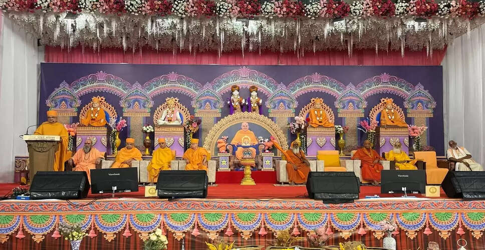 जबलपुर में बीएपीएस स्वामीनारायण संस्था का जीवन उत्कर्ष महोत्सव